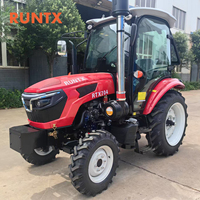 Tracteur agricole miniature articulé RUNTX 70HP Landini 4x4 avec auvent, machines agricoles robustes pour l'utilisation à la ferme