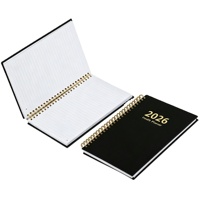 Impression de logo personnalisé, carnet à spirales A3/A4/A5, estampage à chaud, agenda quotidien, carnet A5, carnet à couverture rigide