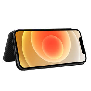 Créatif En Fiber De Carbone De Conception De Grain TPU + PC Antichoc Flip Magnétique Pour Téléphone <span class=keywords><strong>Sony</strong></span> <span class=keywords><strong>Xperia</strong></span> 10 III - Product Image 3