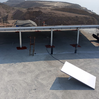 Support de montage réglable pour panneaux solaires photovoltaïques en aluminium pour toiture en tôle