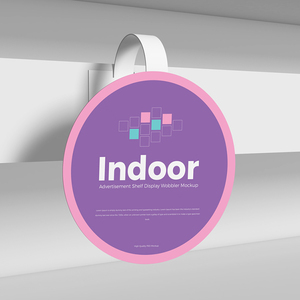 Exhibidor de PVC para Publicidad en Supermercados, Exhibidor de Estante con Base Oscilante - Product Image 5