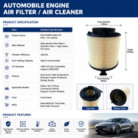Filter Oli BMW 11427820724 Elemen Kartrid Oranye untuk Bengkel Mesin Berbagai Ukuran dan Ukuran Khusus Sesuai Kebutuhan Anda