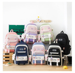 2025 Bags Kids <strong>Backpack</strong> Children'S for Girls Teens High Quality Bag Set <strong>Black</strong> <strong>Backpack</strong> for <strong>School</strong> Girls 13 - Product Image 3