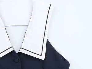 ZADE2025 femmes nouvelle mode décontracté Simple tempérament sans manches col en v large robe plissée avec <span class=keywords><strong>gilet</strong></span> haut - Product Image 4