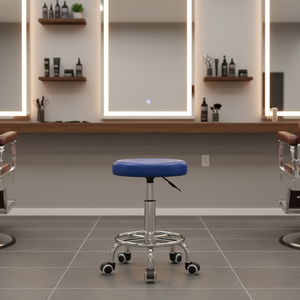 Silla de Barra Redonda Moderna y Sencilla, Giratoria y con Altura Ajustable, Taburete Alto para el Hogar y <span class=keywords><strong>Bar</strong></span> - Product Image 5