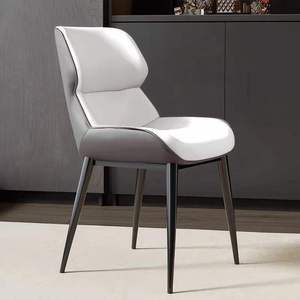 Silla de Comedor Moderna, Ligera, de Metal Resistente, para Hotel, Restaurante y Uso en Exteriores - Product Image 4