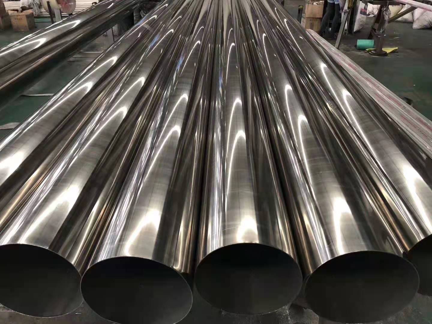 304 304L 316L Mirror Polished Stainless Steel Pipe Sanitary Piping