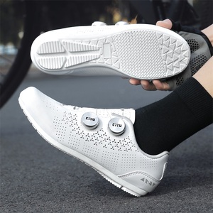 <span class=keywords><strong>Zapatillas</strong></span> de Ciclismo Unisex para Carretera y Montaña, Suela Dura, Refuerzo de Competición para <span class=keywords><strong>MTB</strong></span> y Calzado con Bloqueo para Ciclistas de Carretera - Product Image 6