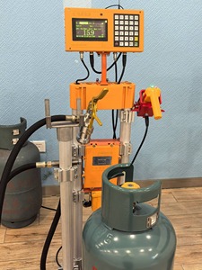 반자동 LPG 충전 계량기(솔레노이드 밸브 포함, 프로판 부탄 실린더 재충전용) - Product Image 4