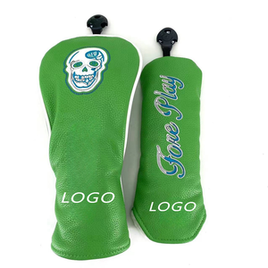 Couvre-chef hybride en bois de conducteur de golf en cuir PU de haute qualité Broderie de logo personnalisé Couvertures de club de golf souples et imperméables - Product Image 3