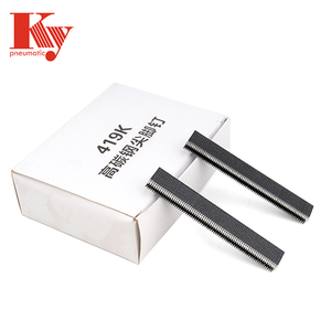 Punti Metallici Industriali Serie 4K 18GA, Testa Piatta a Corona 5.7mm, Gambo Liscio, Acciaio ad Alto Tenore di Carbonio 419K - Product Image 1