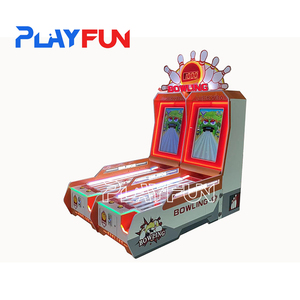 Máquina de Bolos Arcade de Alta Calidad PlayFun, Operada con Monedas, con Sistema de Canchas y Pistas, para Juegos de Habilidad y Canje de Premios - Product Image 2