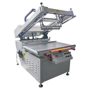 Machine d'impression sérigraphique monochrome haute vitesse à bras inclinable et table à vide, très demandée - Product Image 4