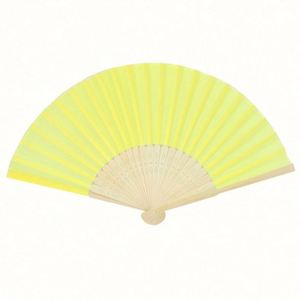 <b>Personalised</b> Bamboo Hand Fan Customised Crafts - Product Image 1