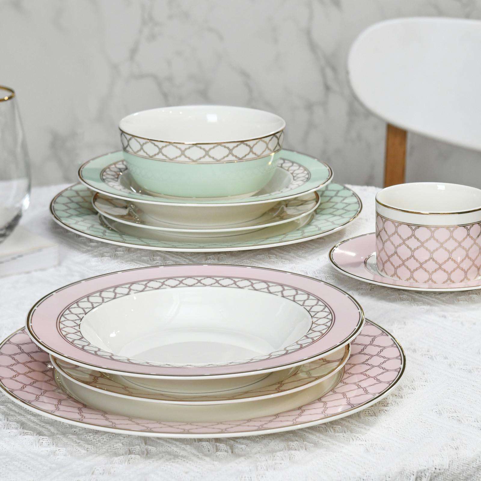 Shenzhen Tableware Elegant Porcelain Dinner Sets for Wholesale