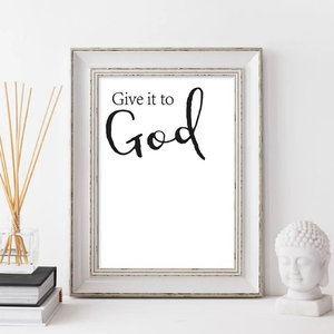Premium God Bible versetto citazioni su stampe su tela - Product Image 4