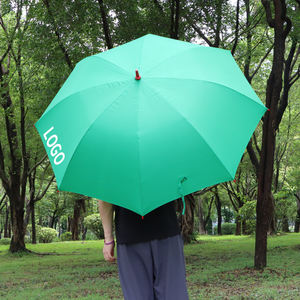 Parapluie de golf extra large de 6268 pouces, automatique, avec cadre rouge et barre centrale rouge, pour adulte, poignée de couleur personnalisée, parapluies résistants au vent - Product Image 3