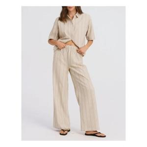 Pantalons décontractés pour femmes, conçus pour un confort facile à porter, avec tissu respirant et coupe flexible, adaptés à la maison - Product Image 5