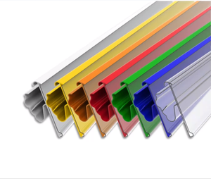 Hot Seller Esl Rail Price Tag Electronic Data <b>Strips</b> Label Holder <b>Plastic</b> Extrusion Pvc for Supermarket Shelves - Product Image 6
