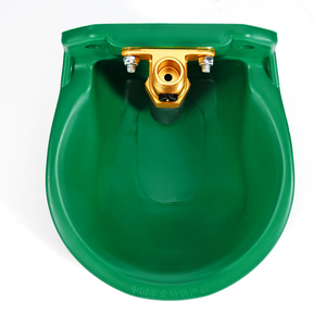 <span class=keywords><strong>Distributeur</strong></span> d'<span class=keywords><strong>eau</strong></span> de chèvre à Valve en cuivre bol en plastique vert bol d'<span class=keywords><strong>eau</strong></span> Durable pour bol à boire de chèvre de mouton - Product Image 4