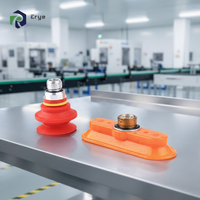 Ventouse industrielle en caoutchouc silicone sur mesure avec filetage, production en usine, MOQ 100 pièces