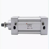 Cylindre ISO/VDMA : Type à grand diamètre, double action, tige simple C95SDB160-60, cylindre pneumatique à grand diamètre