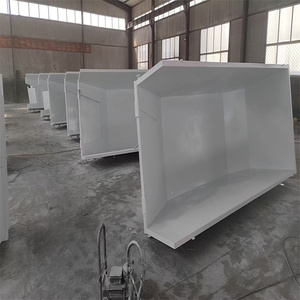 Công nghiệp xử lý chất thải bỏ qua bin kim loại phế liệu tái chế chất thải container thu gom rác thải - Product Image 3