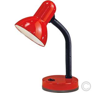 Tischleuchte basic rot 9230, 1xE7/40W rot (9829648095) - Product Image 1