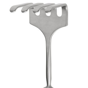 Plastic Surgery Rake Retractor with Ergonomic Handle Medical <b>Surgical</b> <b>Instrument</b> for Soft Tissue Retraction - Product Image 2