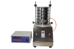 Machine de tamisage vibratoire de laboratoire à entretien facile, équipement de test de granulométrie à vibration uniforme avec jeu de tamis de test standard - Product Image 3