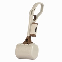 Recogedor de Excrementos de Perro, Bolsa para Pasear Mascotas, Suministros para Perros, Bolsa de Basura Integrada, Fácil Limpieza, Recolector de Desechos