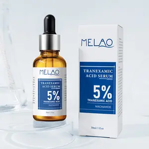 Melao Organic Natural Facial Serum Discoloration Repair Brightening Skin Care Dark Spot Remover Tranexamic Acid Whitening Face