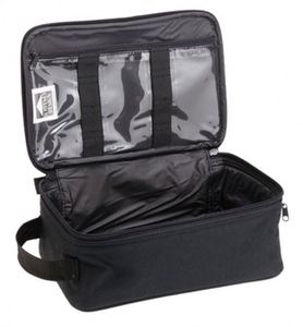 Échantillon gratuit, vente en gros, grande capacité, trousse de toilette en toile cirée, portable, recyclable, sacs cosmétiques - Product Image 4