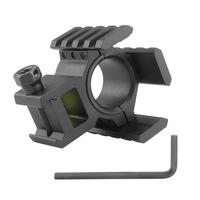 Support de visée horizontal ECHAIN en alliage d'aluminium 25,4/30 mm