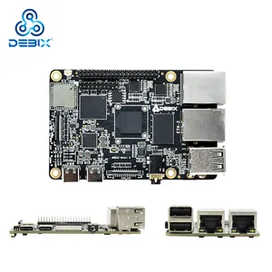 DEBIX sbc computer pc motherboard kit motherboard set with processor IMX 93 Yocto Win IOT DDR4 industrial single board
