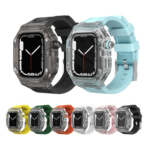 Funda Protectora Transparente de PC Compatible con Relojes de 49/46/41/40/44/45/42 mm para IWatch S11 - Product Image 2