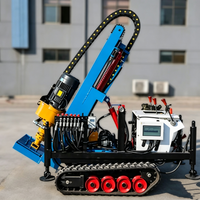 Mini-foreuse hydraulique DTH compacte pour trous de dynamitage, machine de forage de roche pour l'exploitation en carrière et en mine ouverte
