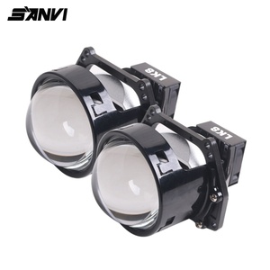 Factory Wholesale Sanvi LK8 Bi <b>Led</b> Lens 3 Inch <b>Led</b> <b>Projector</b> Lens Headlights for Cars Upgrade - Product Image 1