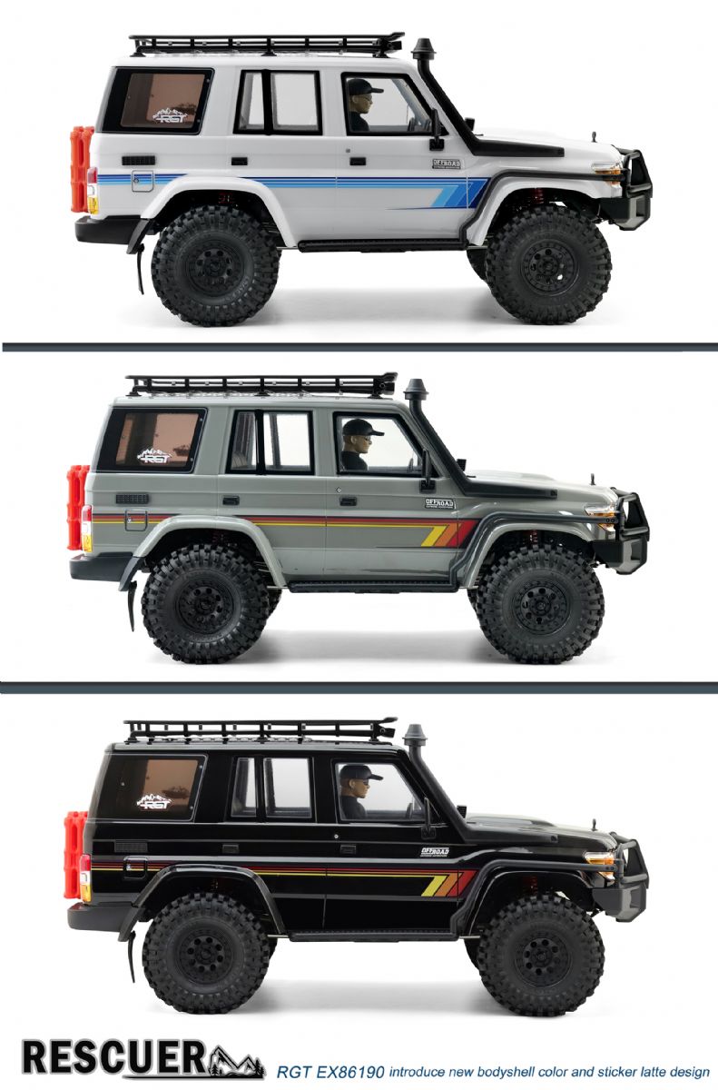 RGT EX86190 - 1/10 RC Electric Remote Control 4WD Model Car