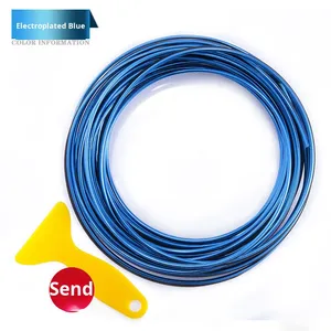 Strisce Decorative cromate luminose del cruscotto <span class=keywords><strong>per</strong></span> la modifica della Console centrale della porta <span class=keywords><strong>per</strong></span> auto fornisce accessori interni - Product Image 5