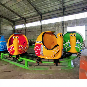 Instalaciones de Tren Giratorio para Parques de Diversiones, Mini Montaña Rusa para Niños - Product Image 1