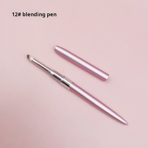 High Quality Ombre Pen Nail Art Liner <b>Brush</b> Set UV Gel Dotting Diamond Painting Tool with Custom Logo 12pcs Nails Design Supply - Product Image 2
