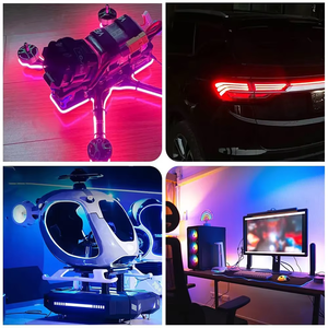 COB Smart <span class=keywords><strong>LED</strong></span> Strip Light DC 5V 12V Adressable individuellement 160LED Dream Color 5mm RGB Pixel Tape Ribbon DIY - Product Image 5