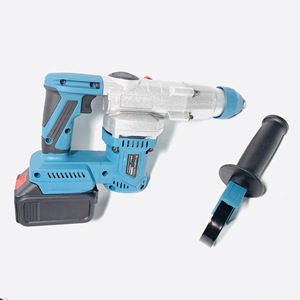 26mm Brushless Heavy Duty Cordless Jackhammer <b>Mini</b> Concrete Breakers 20V Rechargeable Lithium Demolition Hammer <b>Drill</b> - Product Image 5