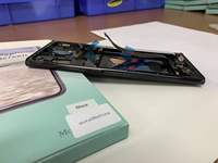 Écran LCD de téléphone mobile RTS N20 N20u Oled Oem pour Samsung NOTE 20ultra N9860 Note 20 Démontage original avec cadre Affichage