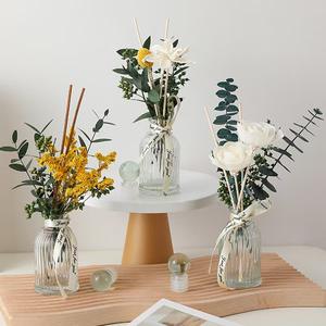 Difusor <span class=keywords><strong>de</strong></span> Aromas <span class=keywords><strong>de</strong></span> Flores Secas Serie Jardín Privado, Botella <span class=keywords><strong>de</strong></span> Vidrio Romano, Fragancia Soluble en Agua <span class=keywords><strong>de</strong></span> 60 a 90 Días, Regalo para el Día del Maestro o Cumpleaños - Product Image 3