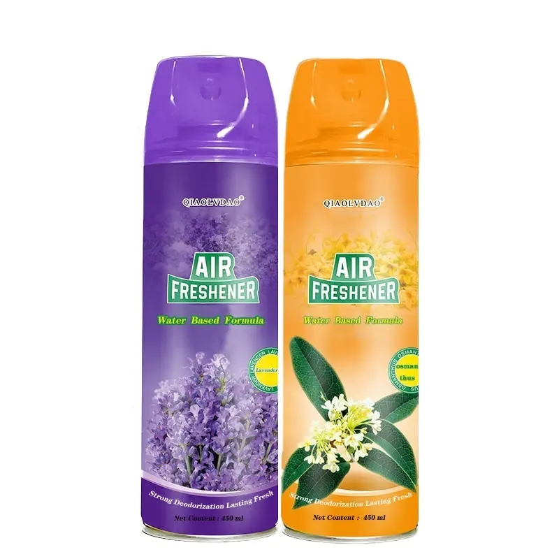 Tùy chỉnh làm mát không khí phun trong nhà 450ml khử mùi Aerosol làm mới phun