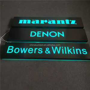 Caja de luz LED personalizada <span class=keywords><strong>para</strong></span> cafetería y restaurante, cajas de luz publicitarias de acero inoxidable negro, <span class=keywords><strong>anuncios</strong></span> <span class=keywords><strong>luminosos</strong></span> - Product Image 2