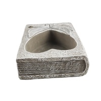 Pot de fleur succulent en ciment créatif fait à la main jardinière extérieure conçue par des professionnels pour la maison et le jardin utilisation décorative