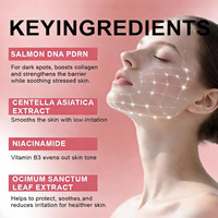 Tonique PDRN Peptides Roses ADN de Rose Complexe 5 Types de Peptides Vitamine C Hydratant Apaisant Éclatant Soin de la Peau Marque Privée